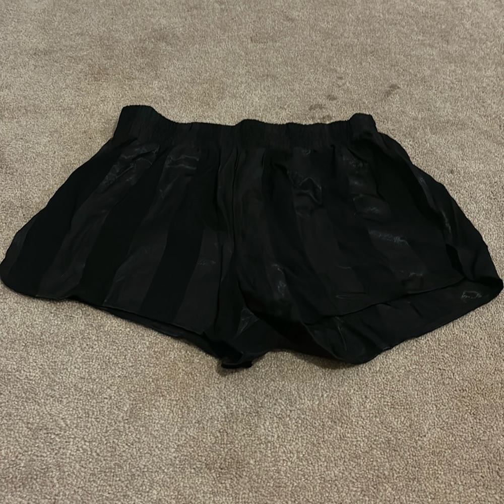 Victoria Secret lounge pajama shorts silky size medium M black